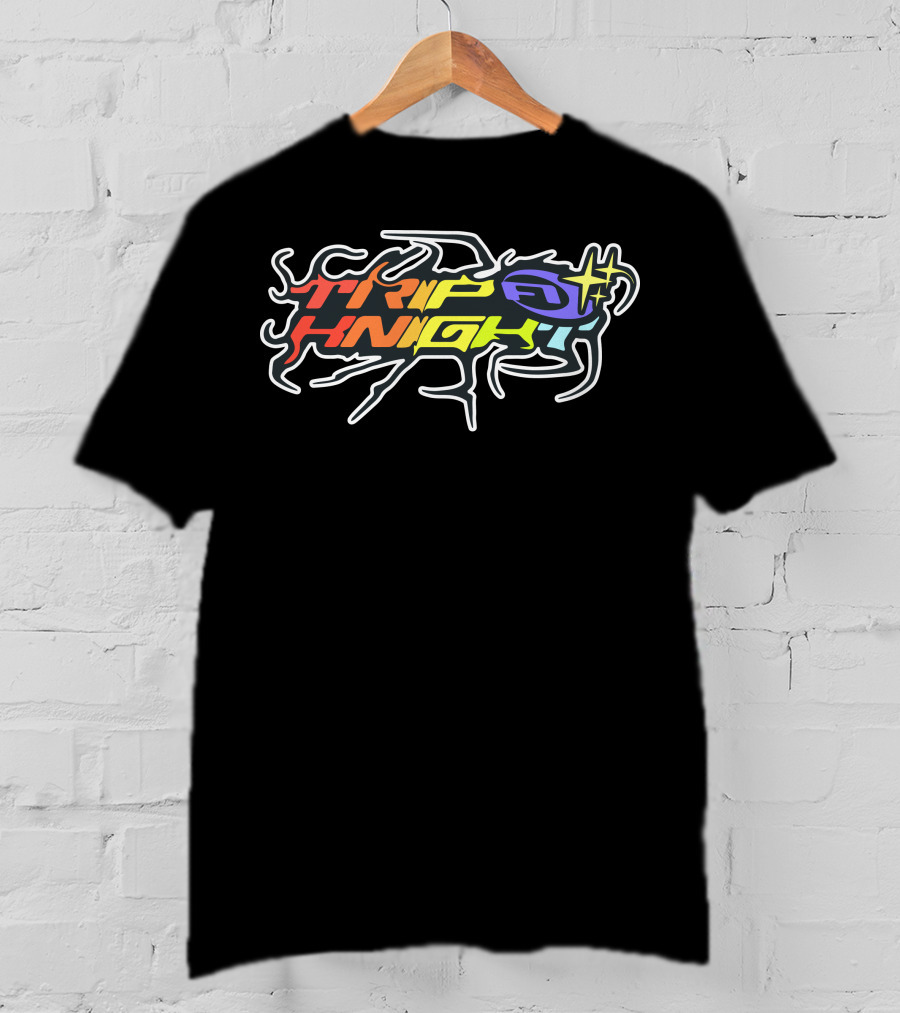 Trippie Knight Multicolor Neon Psychedelic T-Shirt
