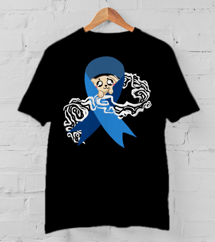Light In The Fog Blue Ribbon Dog Collab T-Shirt