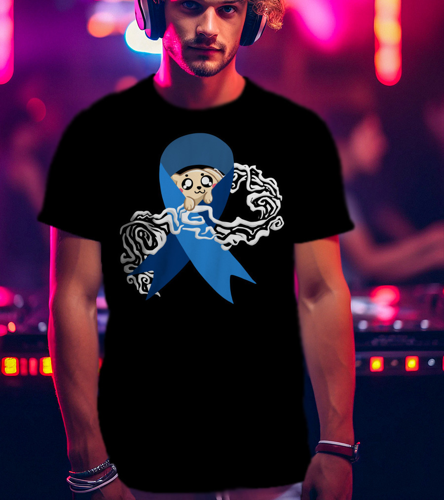 Light In The Fog Blue Ribbon Dog Collab T-Shirt