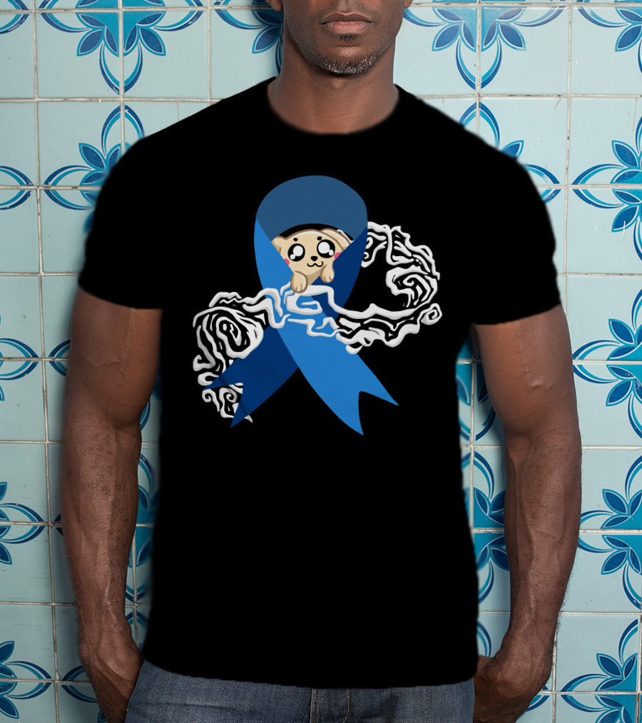 Light In The Fog Blue Ribbon Dog Collab T-Shirt