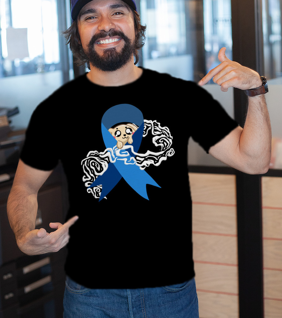 Light In The Fog Blue Ribbon Dog Collab T-Shirt