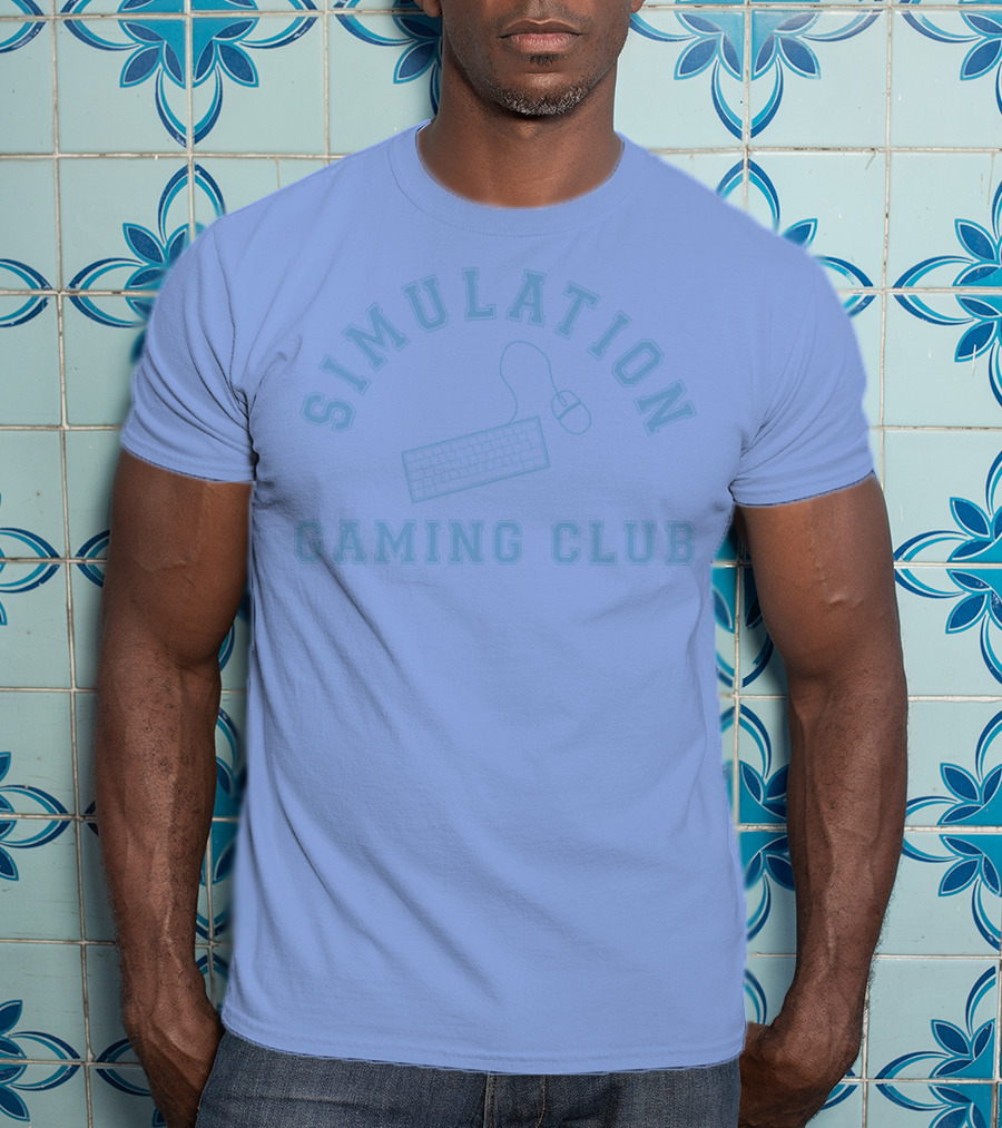 Lilsimsie Simulation Gaming Club Merchandise Keyboard Mouse T-Shirt