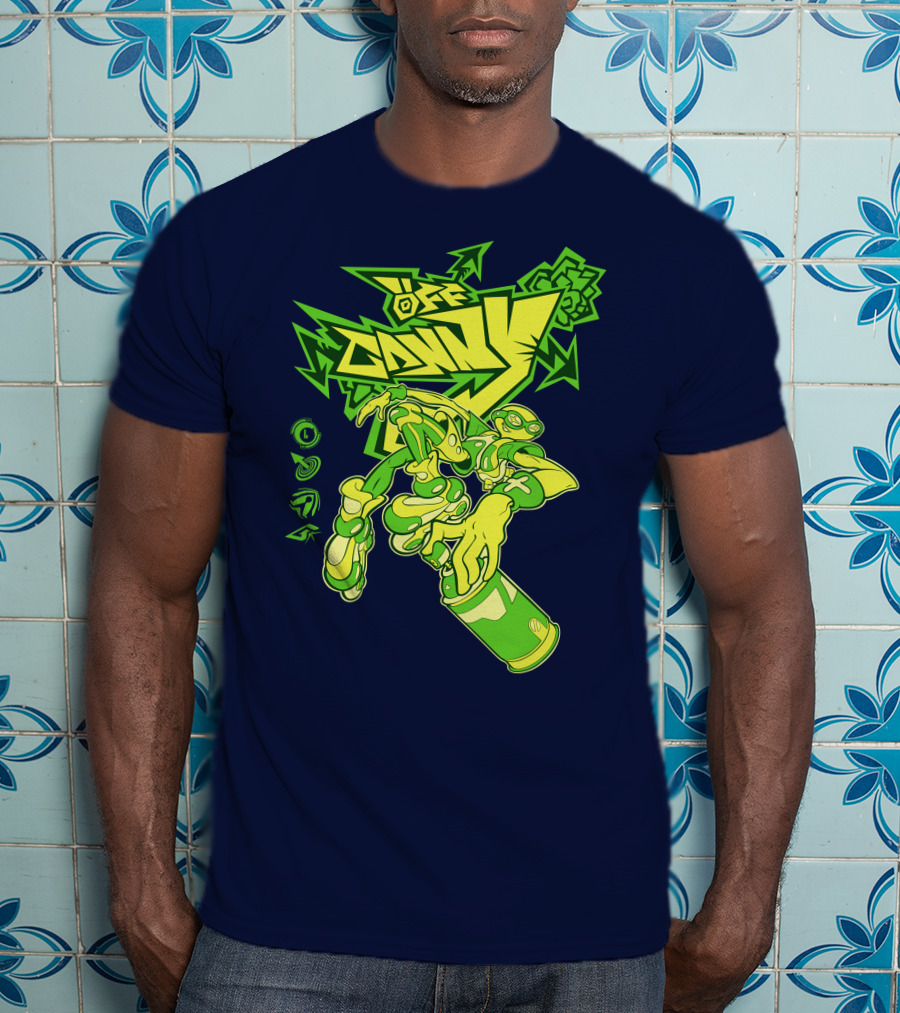 OFFCANNY New Merch Street Art Robot Graffiti T-Shirt