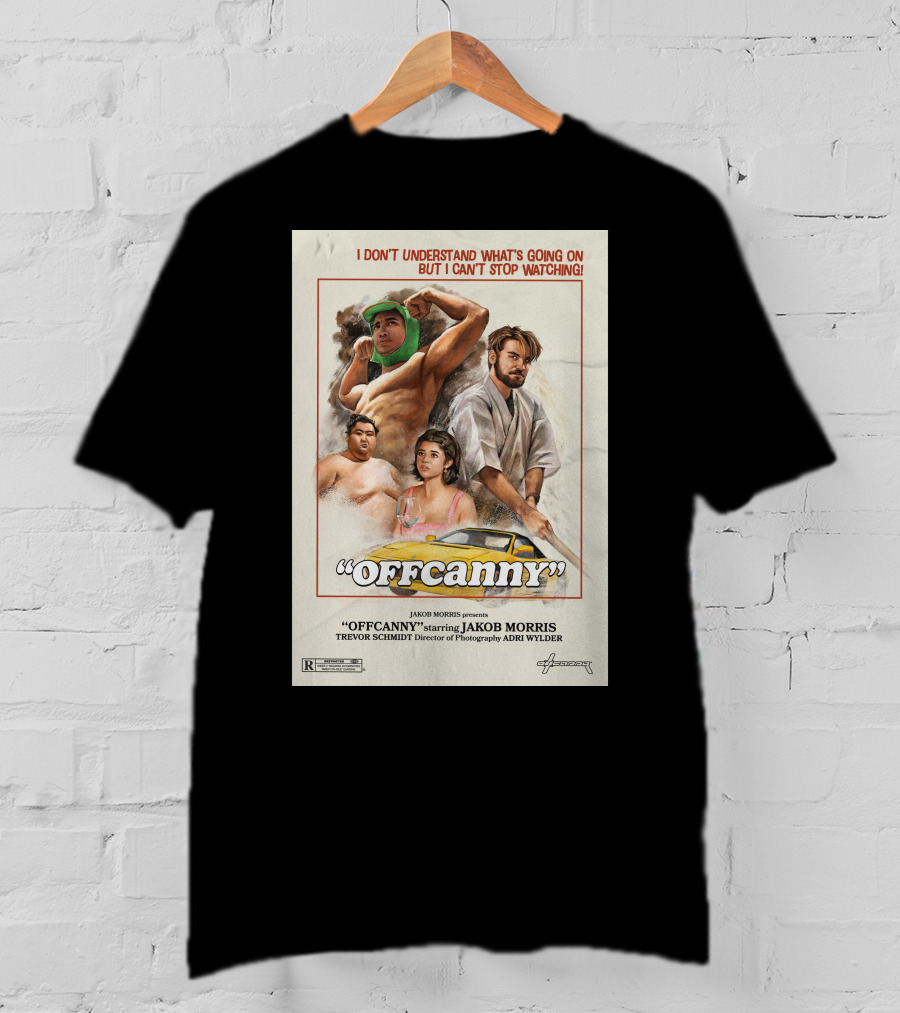 OFFCANNY Presents Jakob Morris Trevor Schmidt Adri Wilder Can't Stop Watching T-Shirt