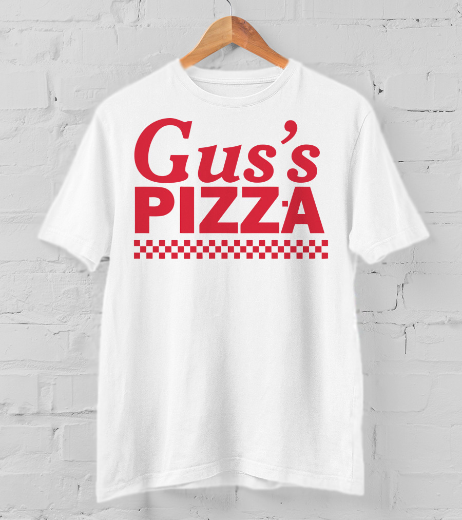 Gus's Pizza Checkered T-Shirt
