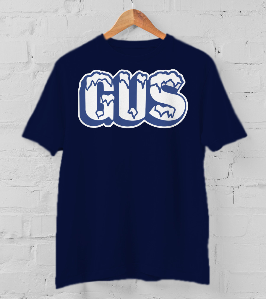 Gus Johnson Merch Ice Font T-Shirt