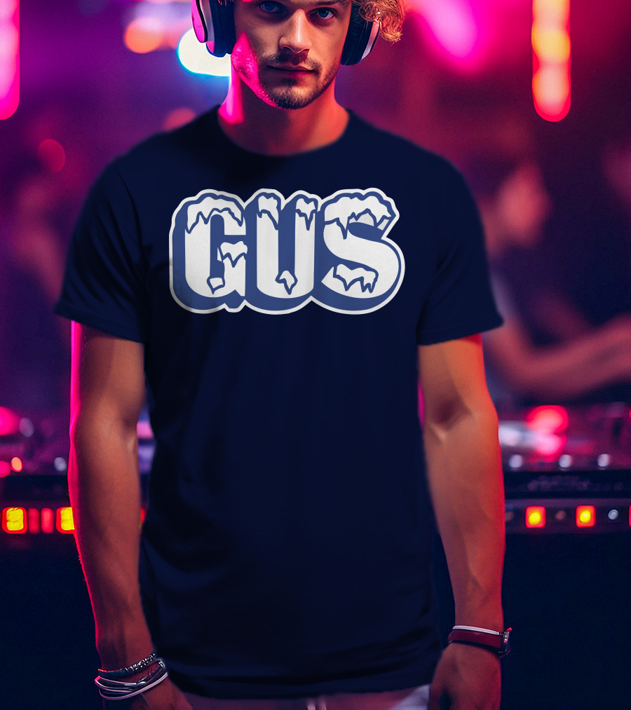 Gus Johnson Merch Ice Font T-Shirt
