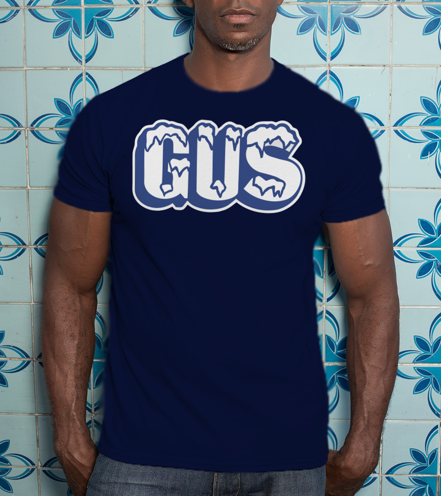 Gus Johnson Merch Ice Font T-Shirt