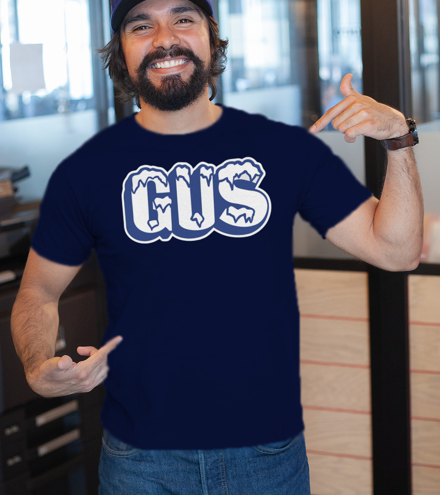 Gus Johnson Merch Ice Font T-Shirt