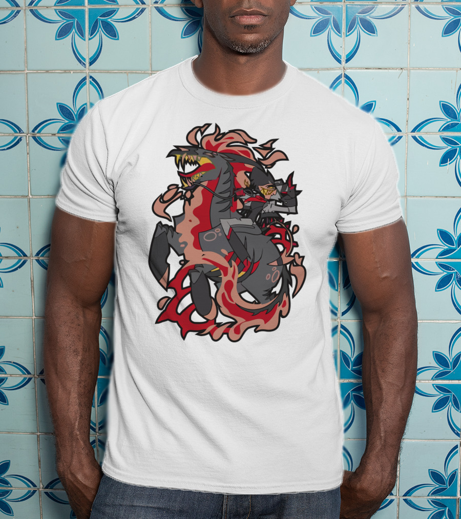 Stolas And Octavia Helluva Boss Demon Horse And Owl Characters T-Shirt