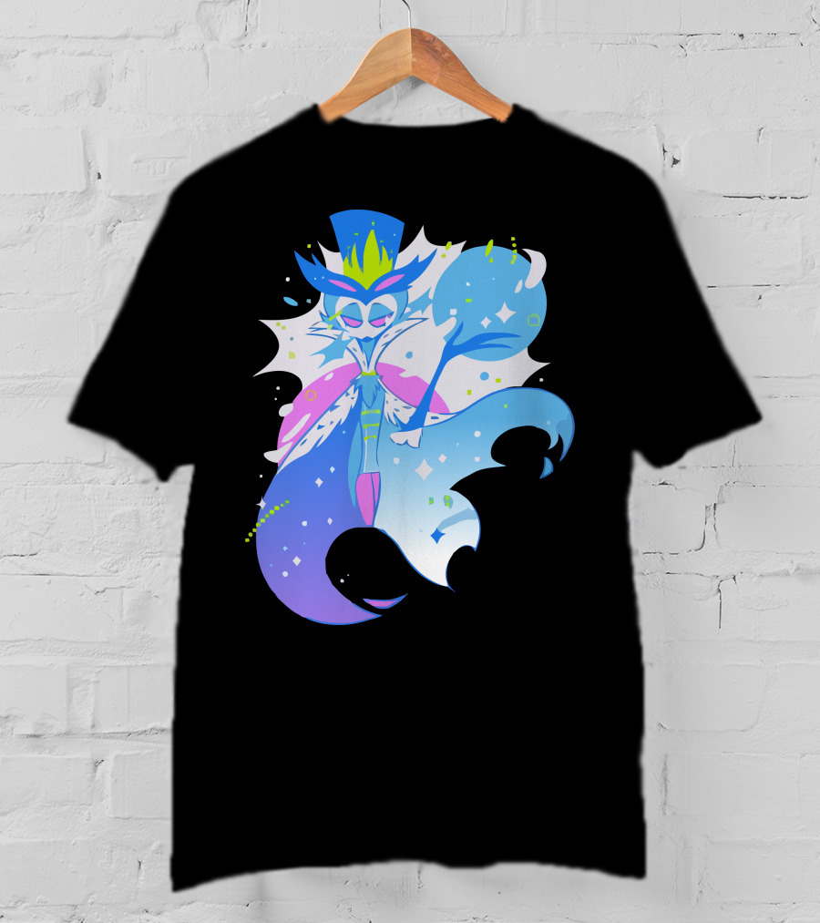 Hazbin Hotel New Merch Sir Pentious Vibrant Character T-Shirt