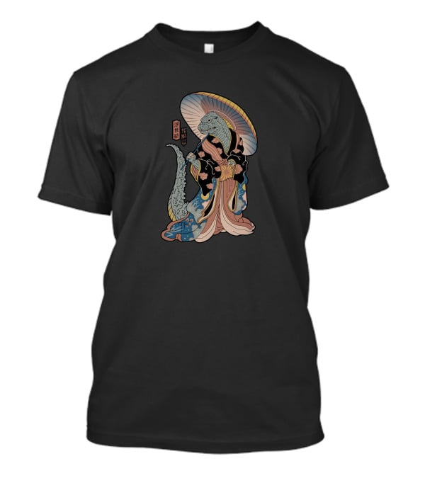 Stolas And Octavia Kaiju Ukiyo-e T-Shirt