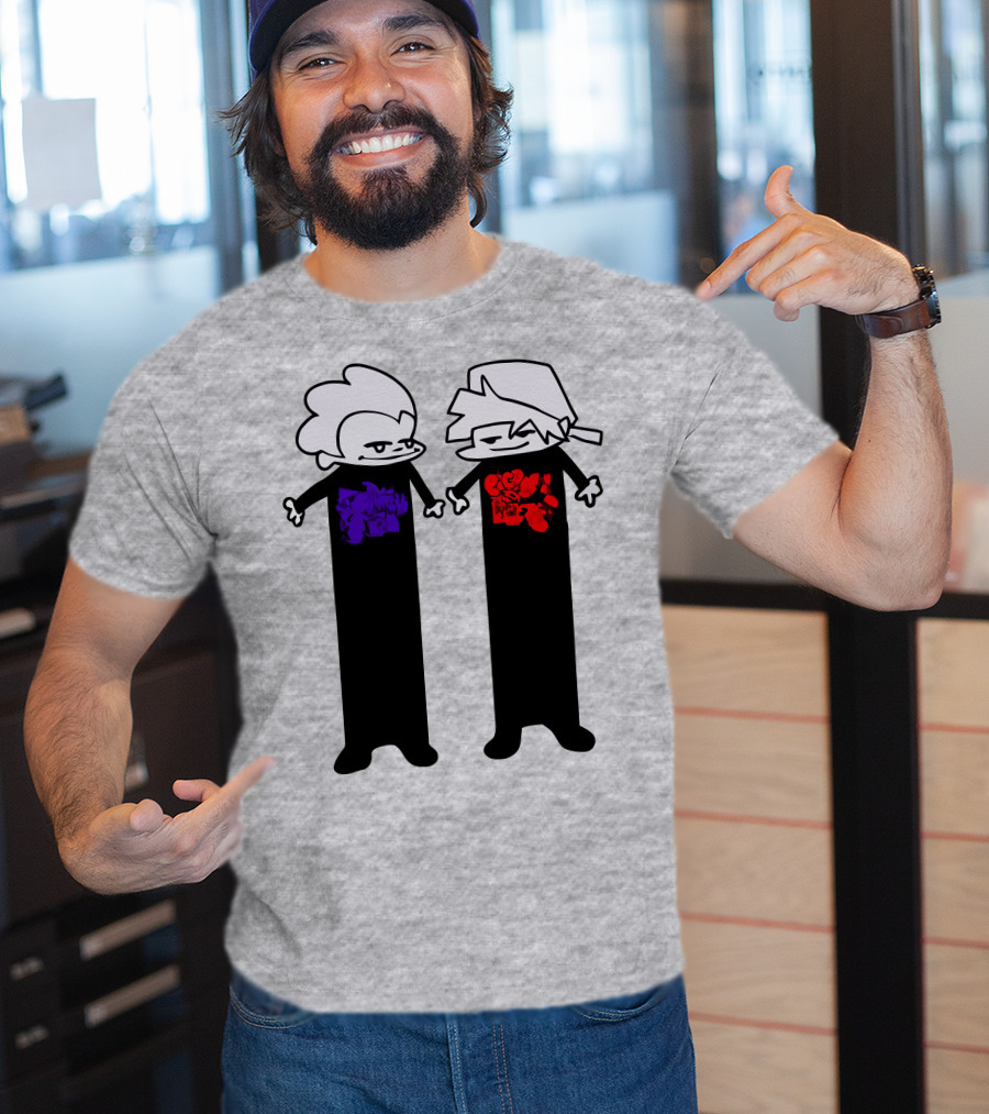 Sharkrobot Vivziepop Store Long Characters T-Shirt
