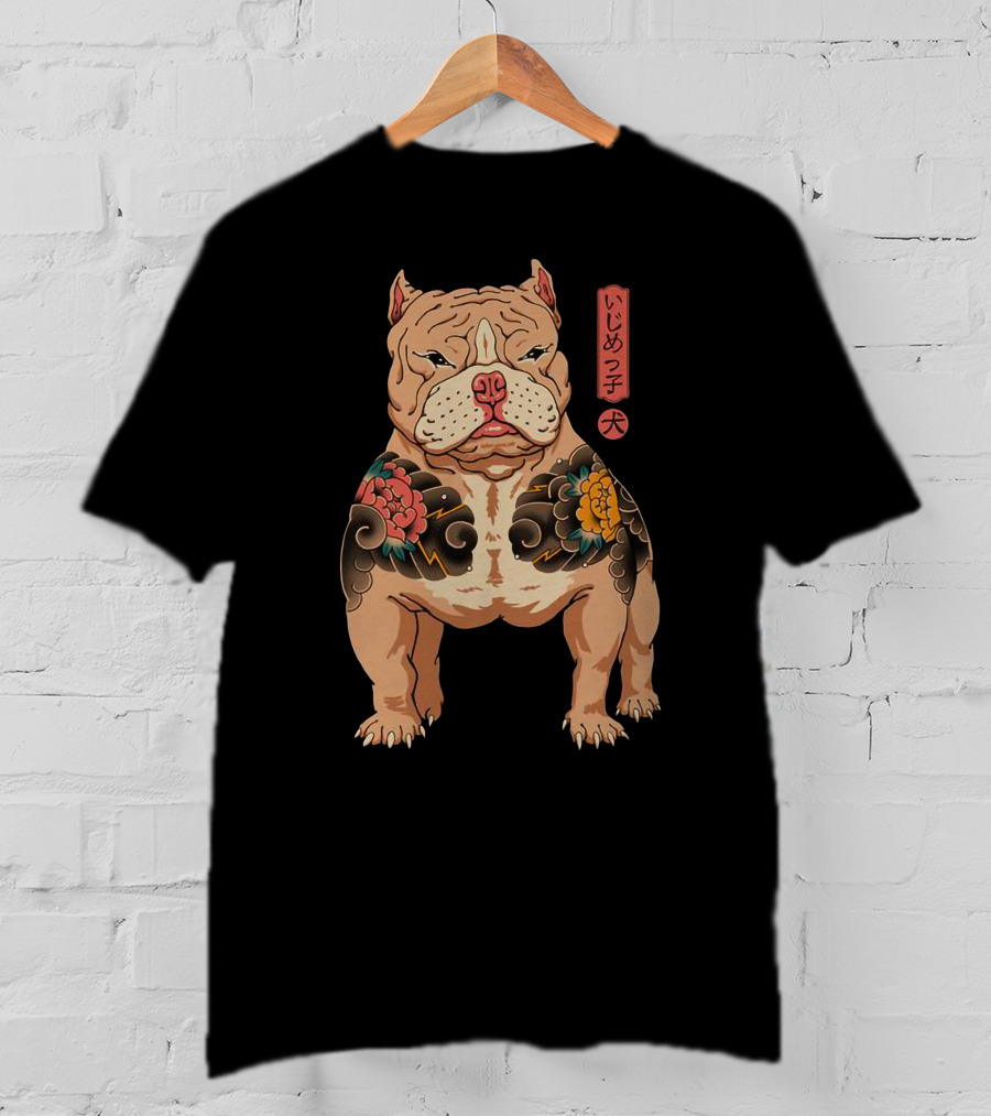 Hazbin Hotel Ijimekko Dog Tattoo T-Shirt