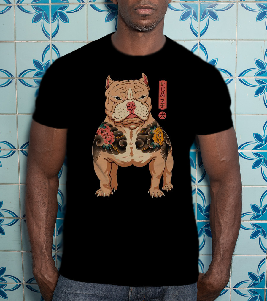 Hazbin Hotel Ijimekko Dog Tattoo T-Shirt