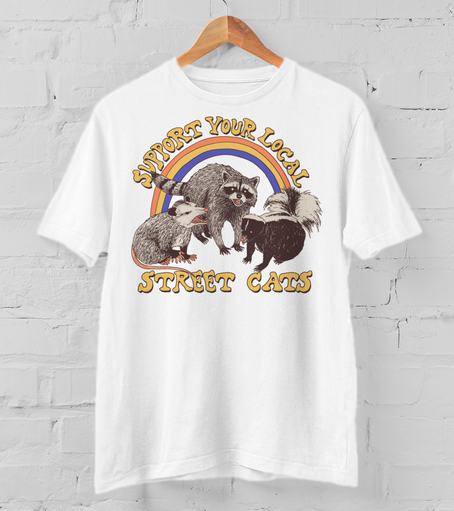 Support Your Local Street Cats Essential T-Shirt