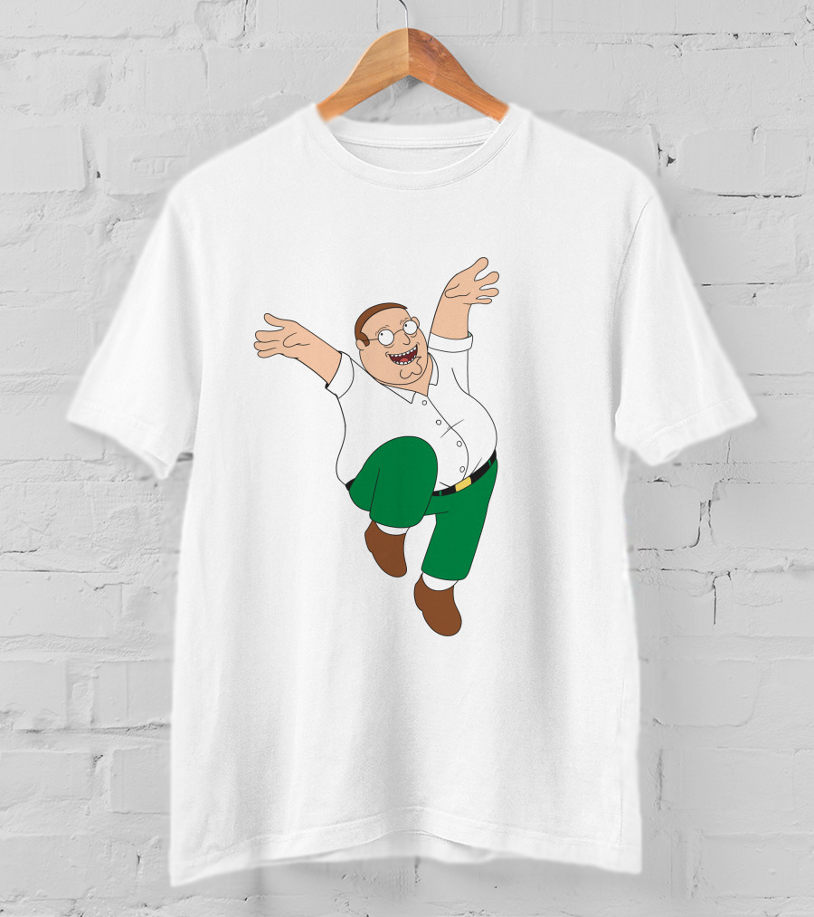 Peter Griffin Dancing In Rick And Morty T-Shirt