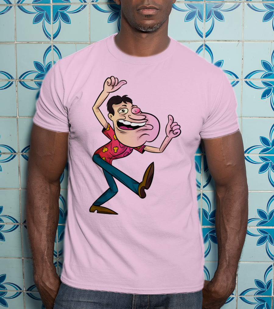 Family Guy Glenn Quagmire Psychedelic T-Shirt