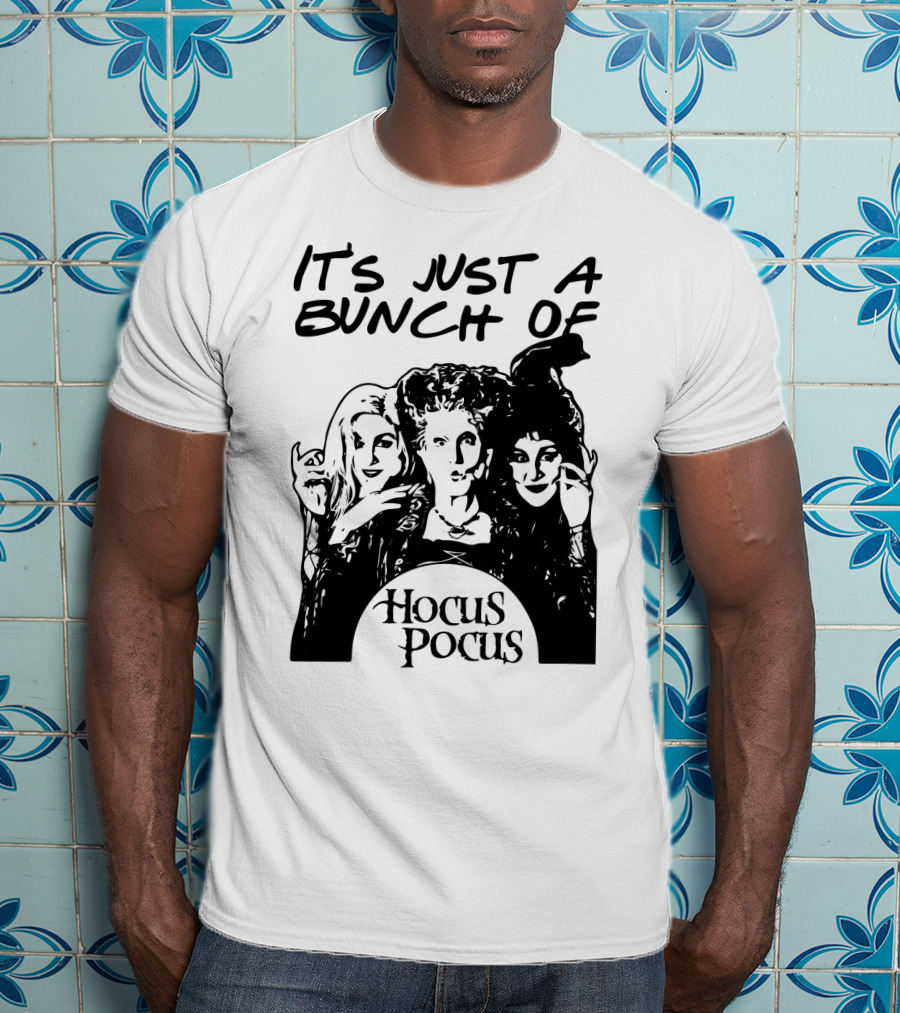 It's Just A Bunch Of Hocus Pocus Hocus Pocus Characters T-Shirt