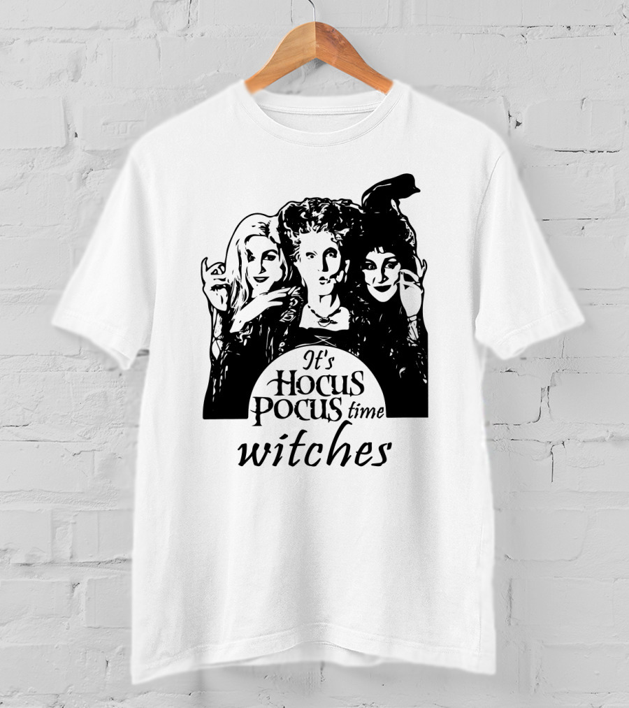 It's Hocus Pocus Time Witches T-Shirt