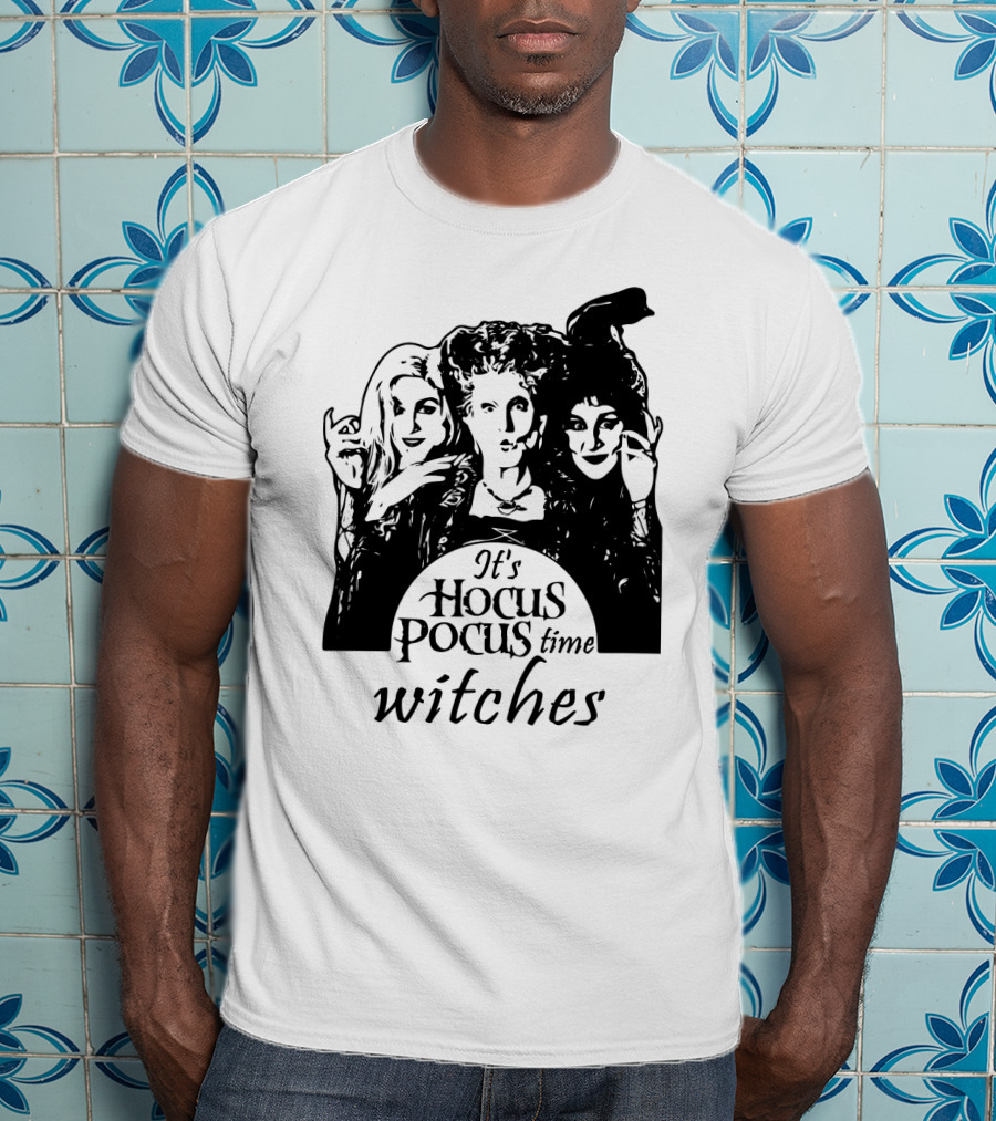 It's Hocus Pocus Time Witches T-Shirt