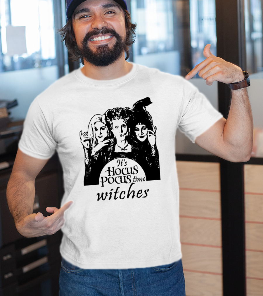 It's Hocus Pocus Time Witches T-Shirt