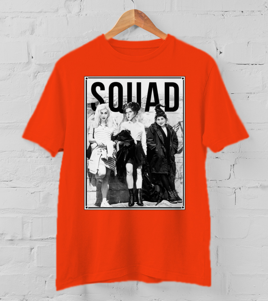 Squad Black And White Trio Vintage Style Hocus Pocus Aesthetic T-Shirt