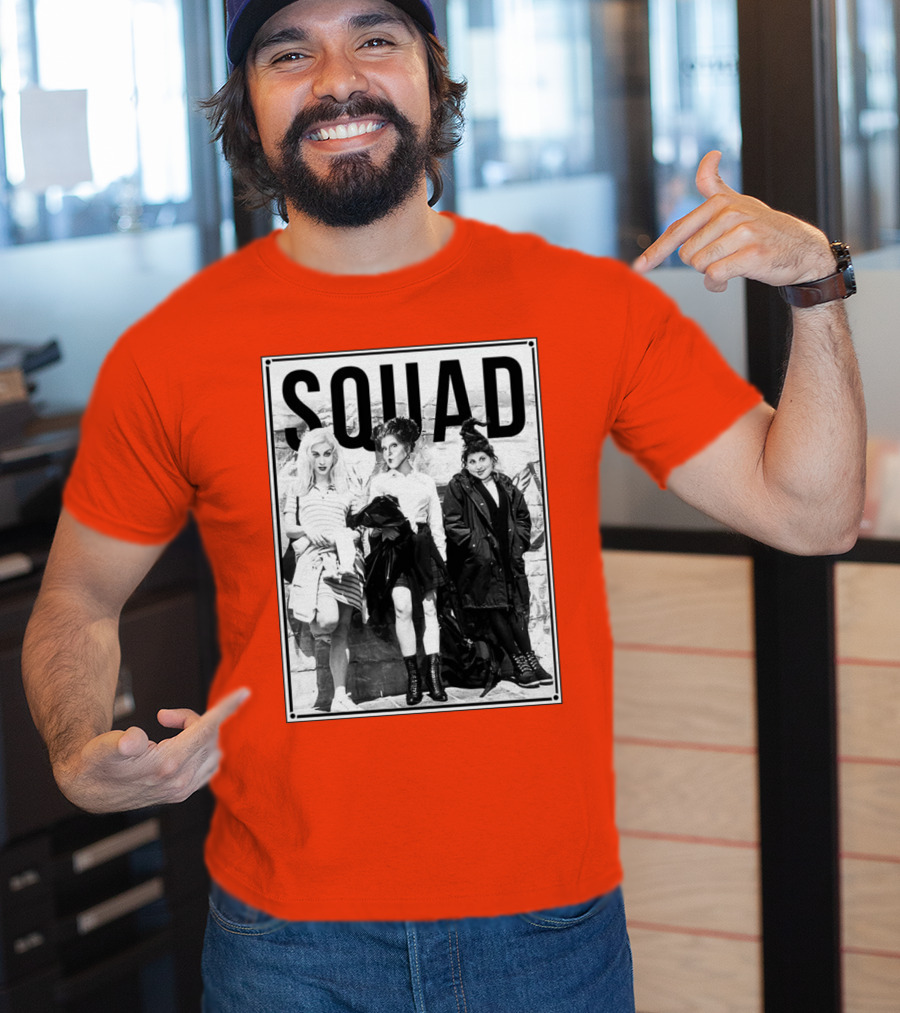 Squad Black And White Trio Vintage Style Hocus Pocus Aesthetic T-Shirt