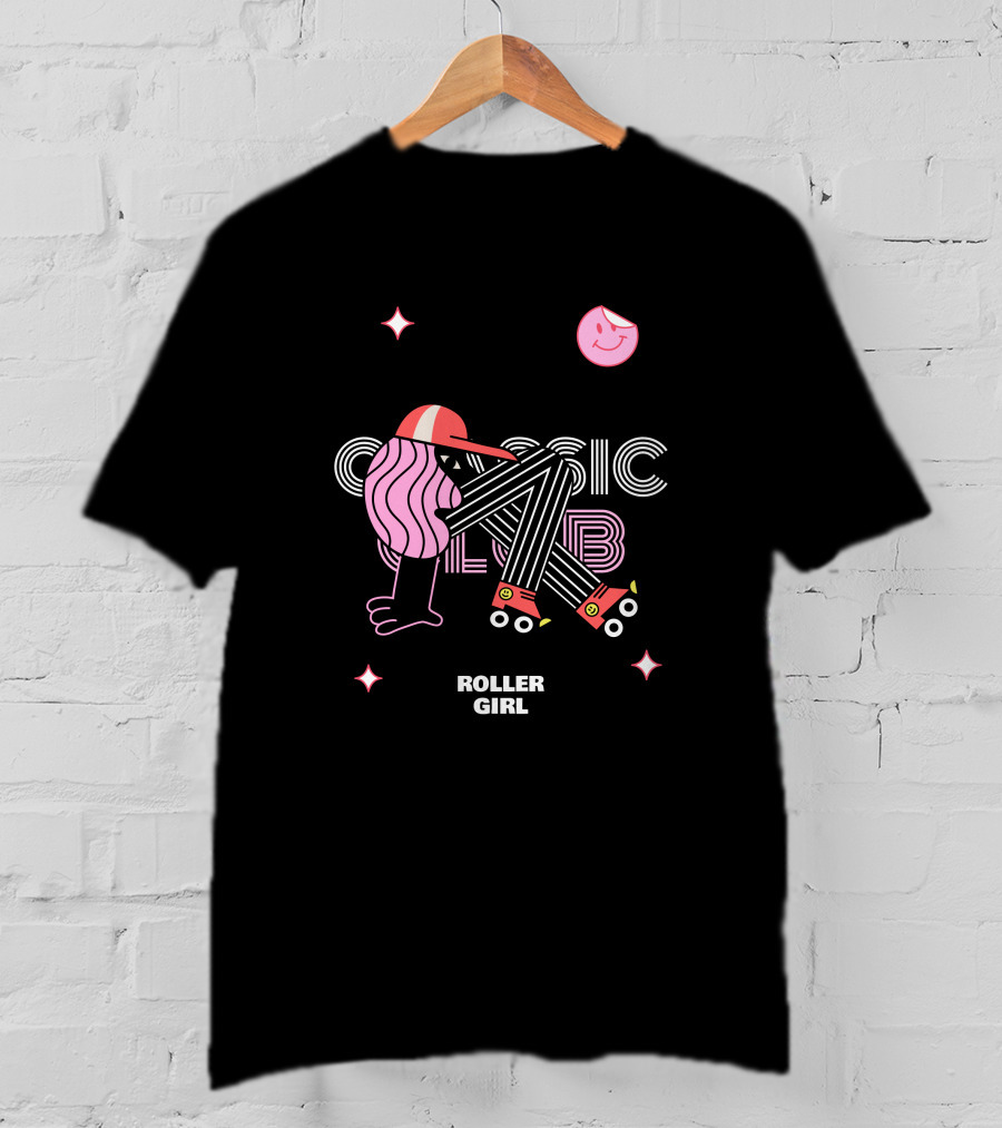 Classic Club Roller Girl T-Shirt