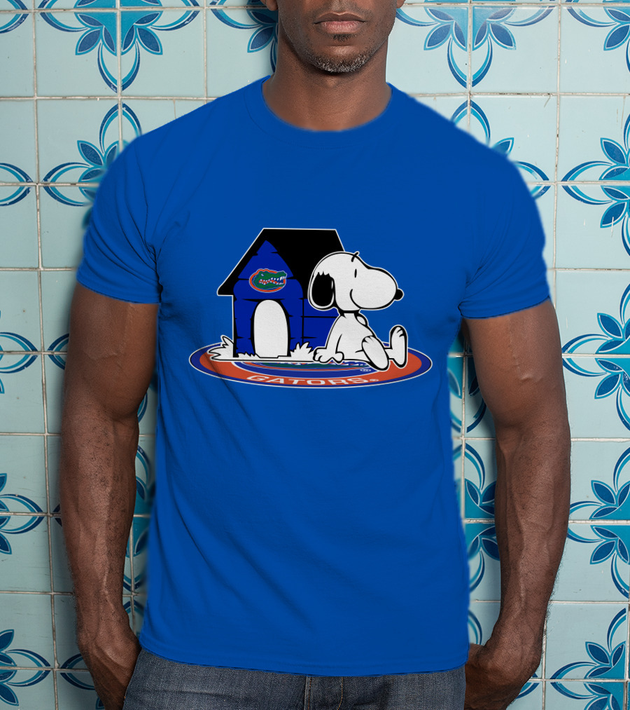 Snoopy Peanuts Florida Gators Fan Now And Forever Gators Football T-Shirt