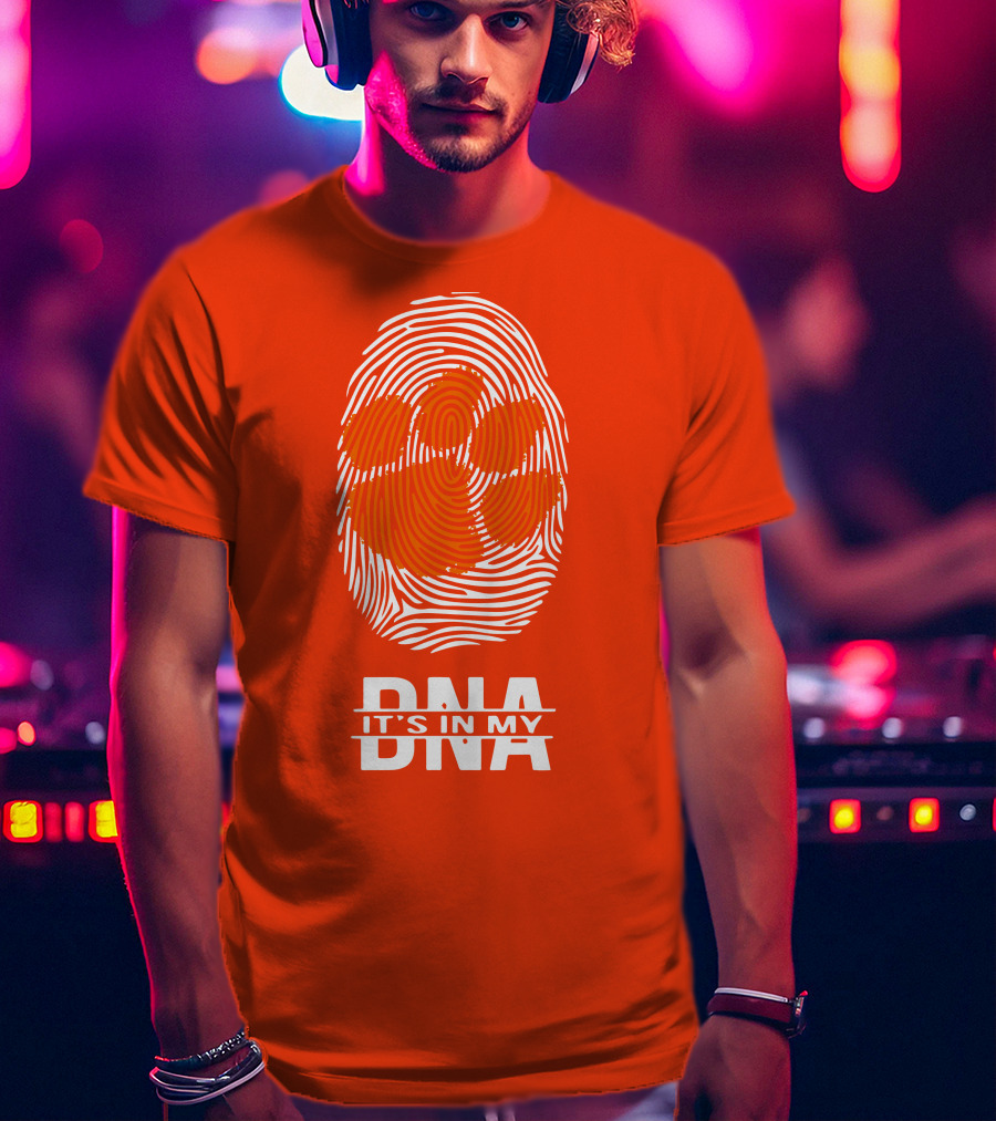 Clemson Tigers It's In My Dna Fingerprint T-Shirt