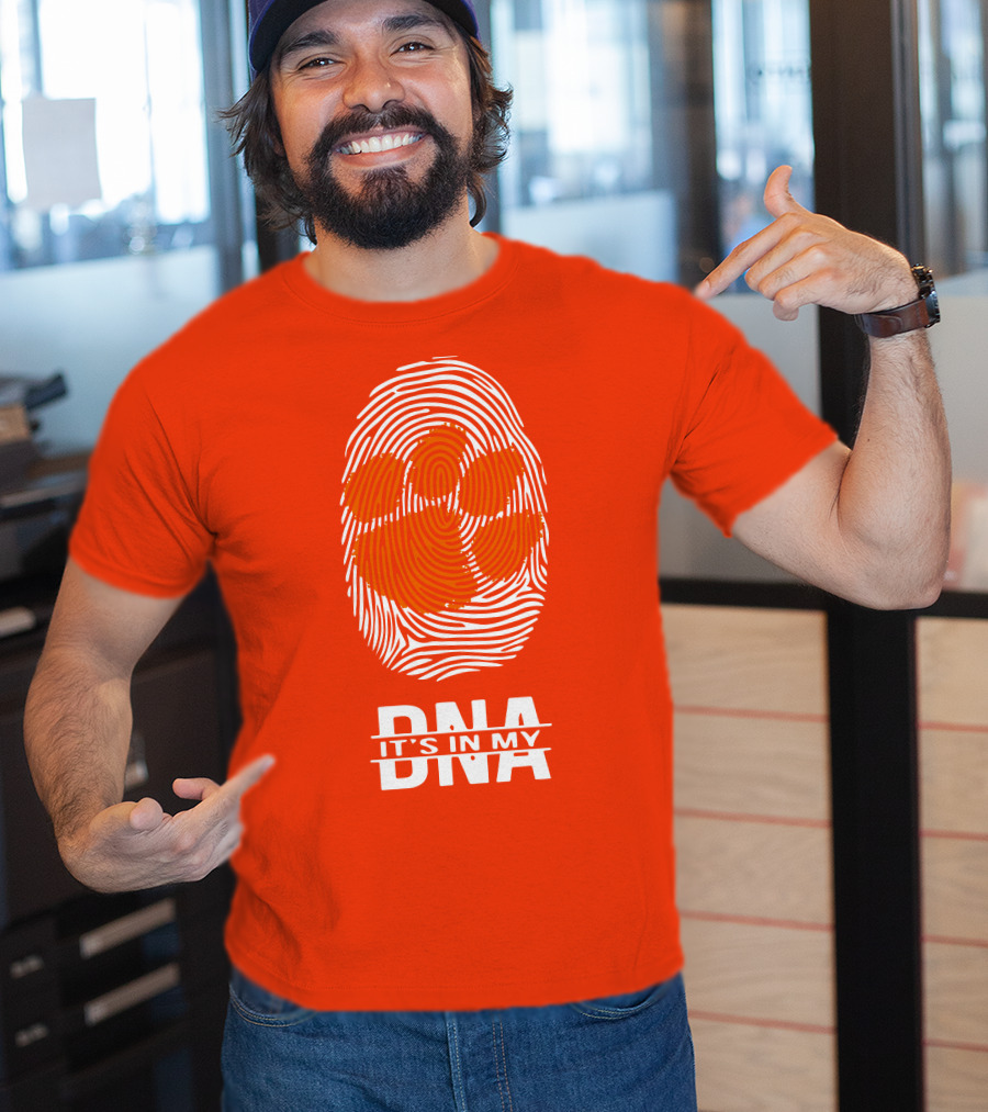 Clemson Tigers It's In My Dna Fingerprint T-Shirt