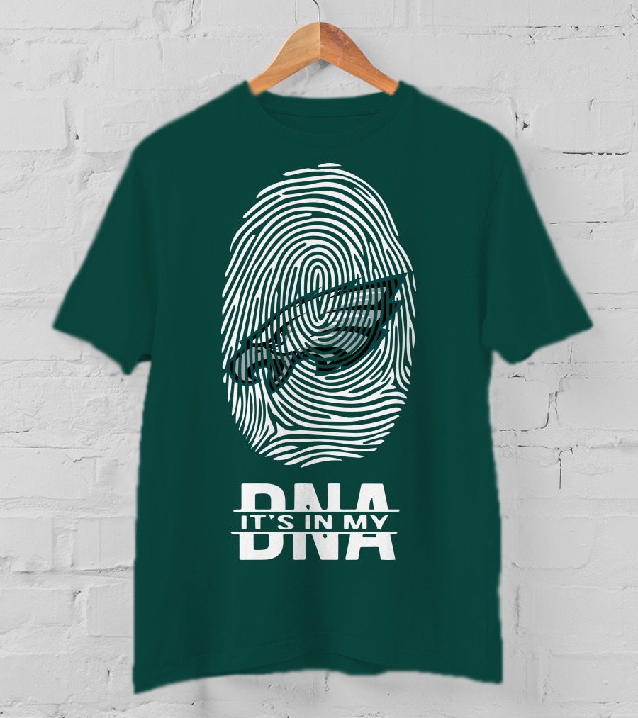 Philadelphia Eagles DNA It's In My DNA Fingerprint T-Shirt