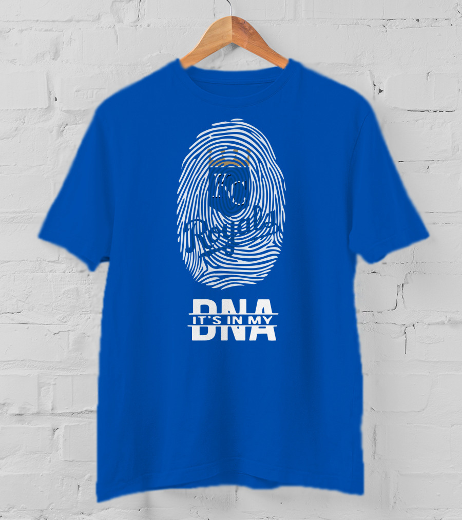 Kansas City Royals Fingerprint It's In My DNA T-Shirt