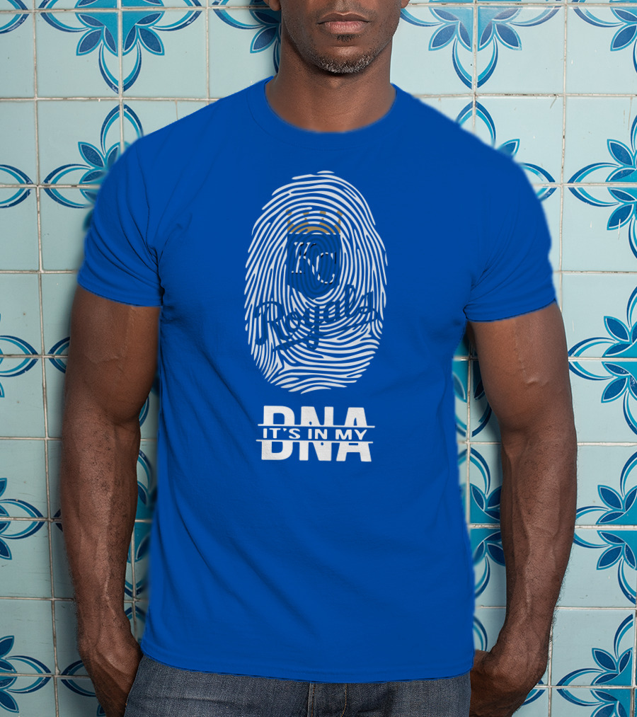 Kansas City Royals Fingerprint It's In My DNA T-Shirt