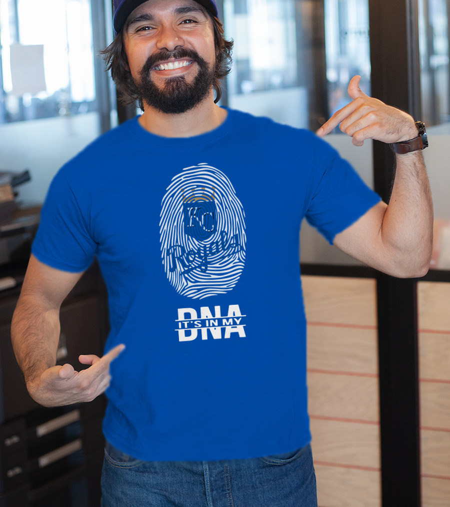 Kansas City Royals Fingerprint It's In My DNA T-Shirt
