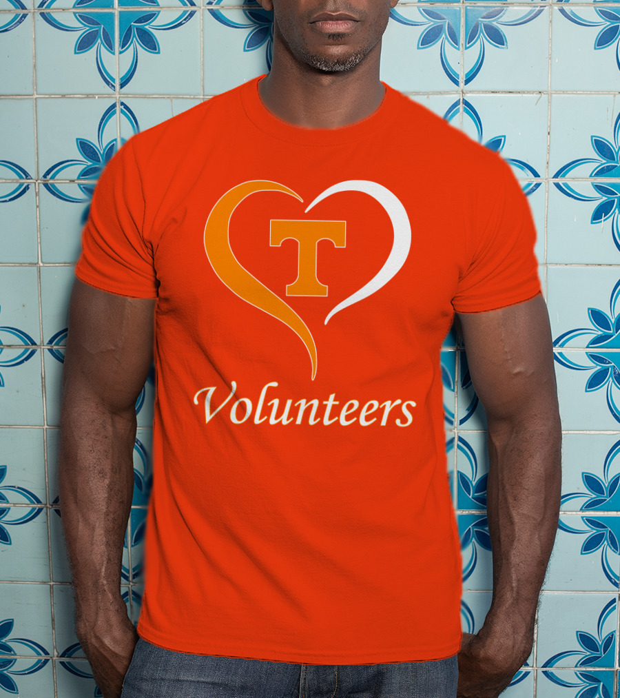 Heart T Tennessee Volunteers T-Shirt