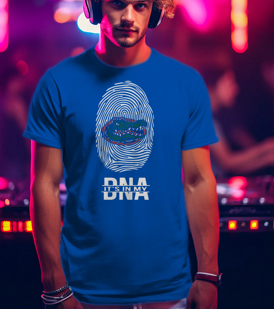 Florida Gators It's In My DNA Fingerprint T-Shirt