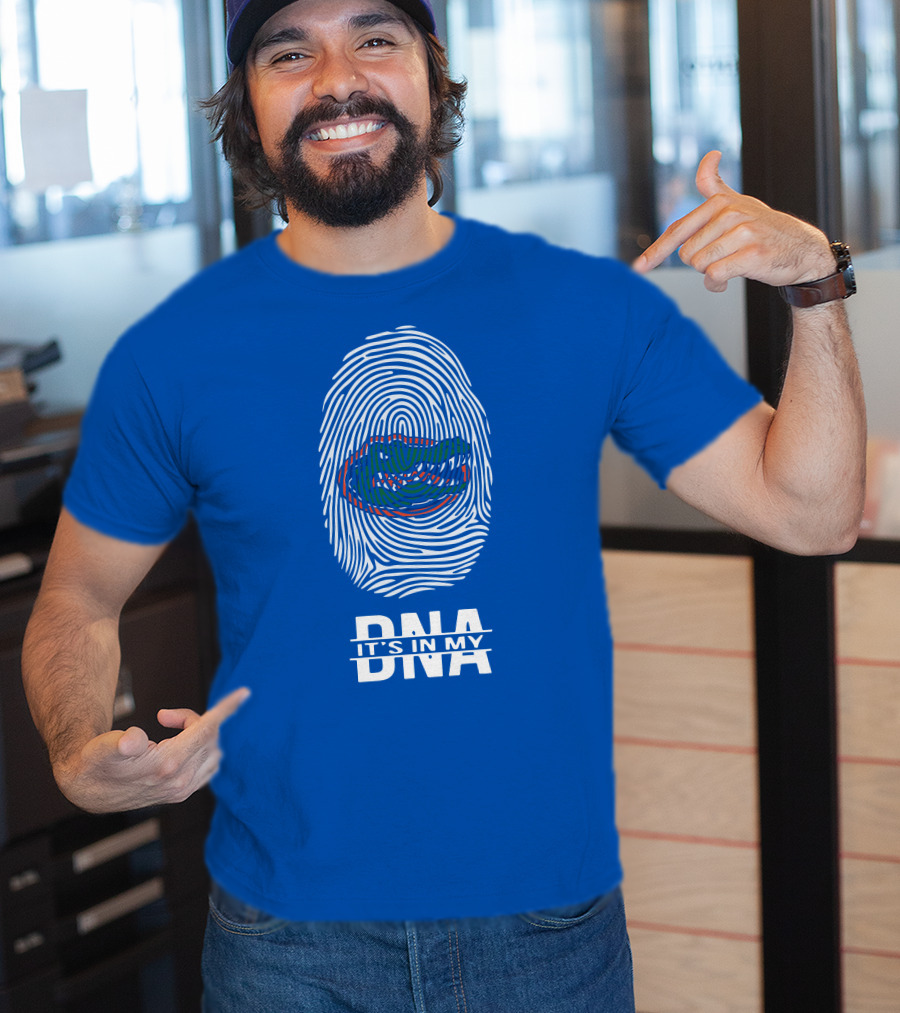 Florida Gators It's In My DNA Fingerprint T-Shirt