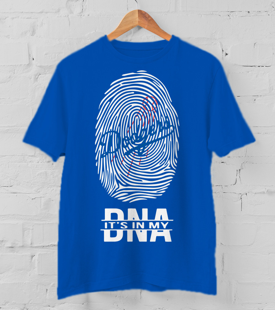 Los Angeles Dodgers Dna It's In My Dna T-Shirt