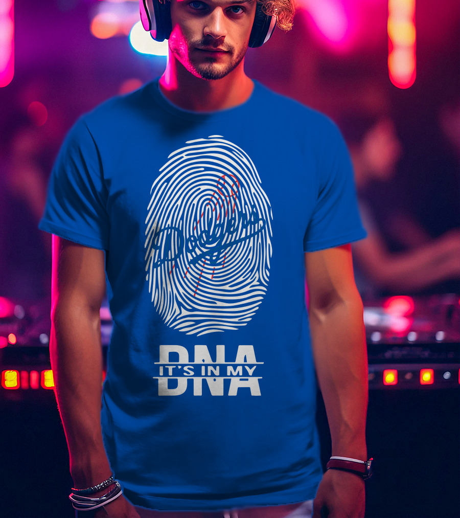 Los Angeles Dodgers Dna It's In My Dna T-Shirt