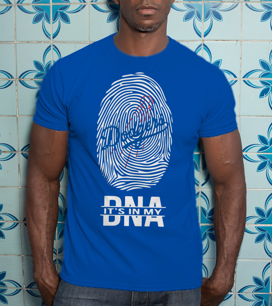 Los Angeles Dodgers Dna It's In My Dna T-Shirt