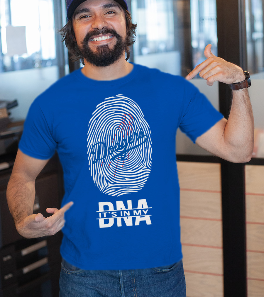 Los Angeles Dodgers Dna It's In My Dna T-Shirt