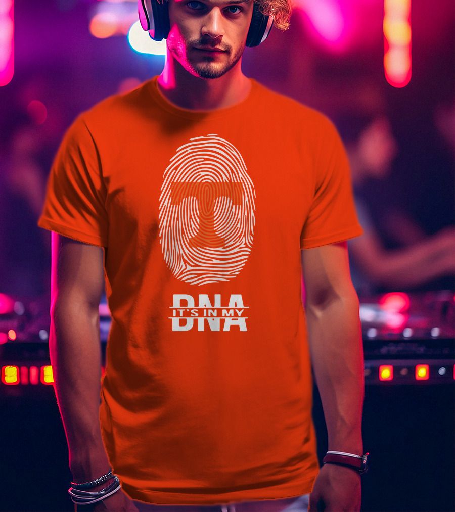 Tennessee Volunteers It's In My Dna Fingerprint Style T-Shirt