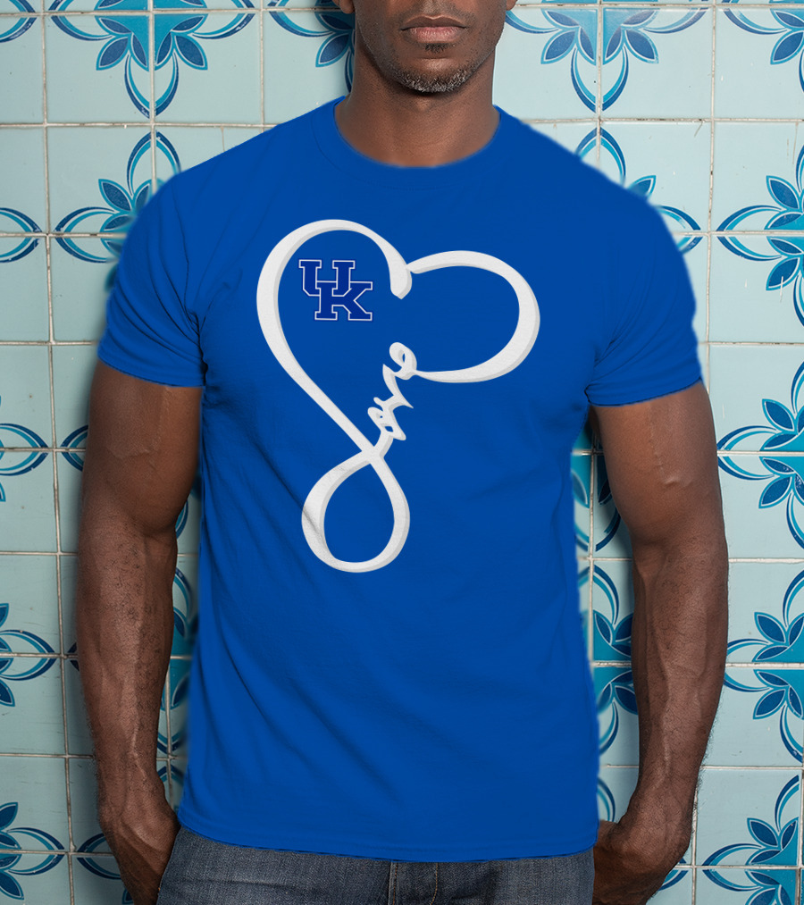 UK Wildcats Love Heart T-Shirt