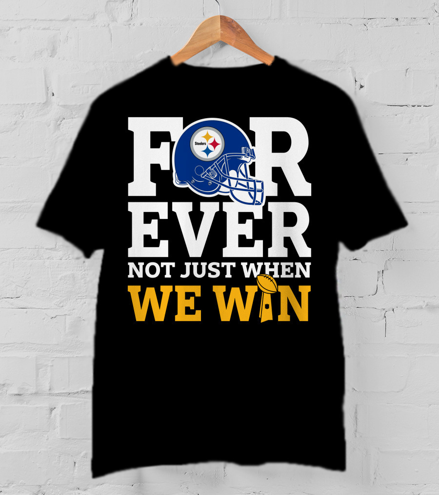Pittsburgh Steelers Always Committed With Steelmark Symbol In Helmet T-Shirt