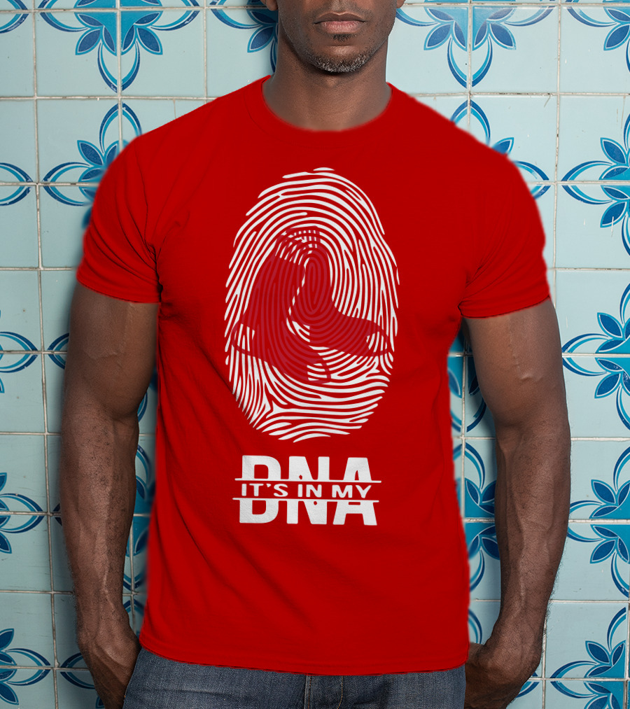Boston Red Sox It's In My DNA Fingerprint Sox T-Shirt