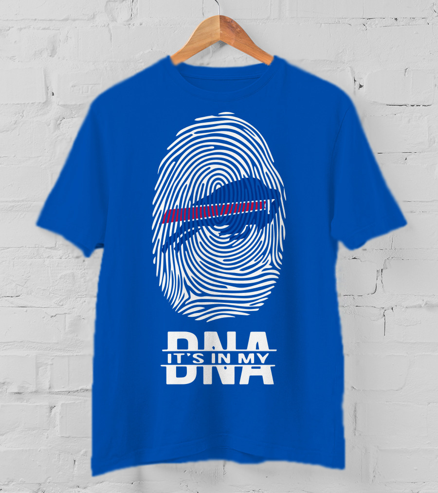 Buffalo Bills It's In My Dna Fingerprint T-Shirt