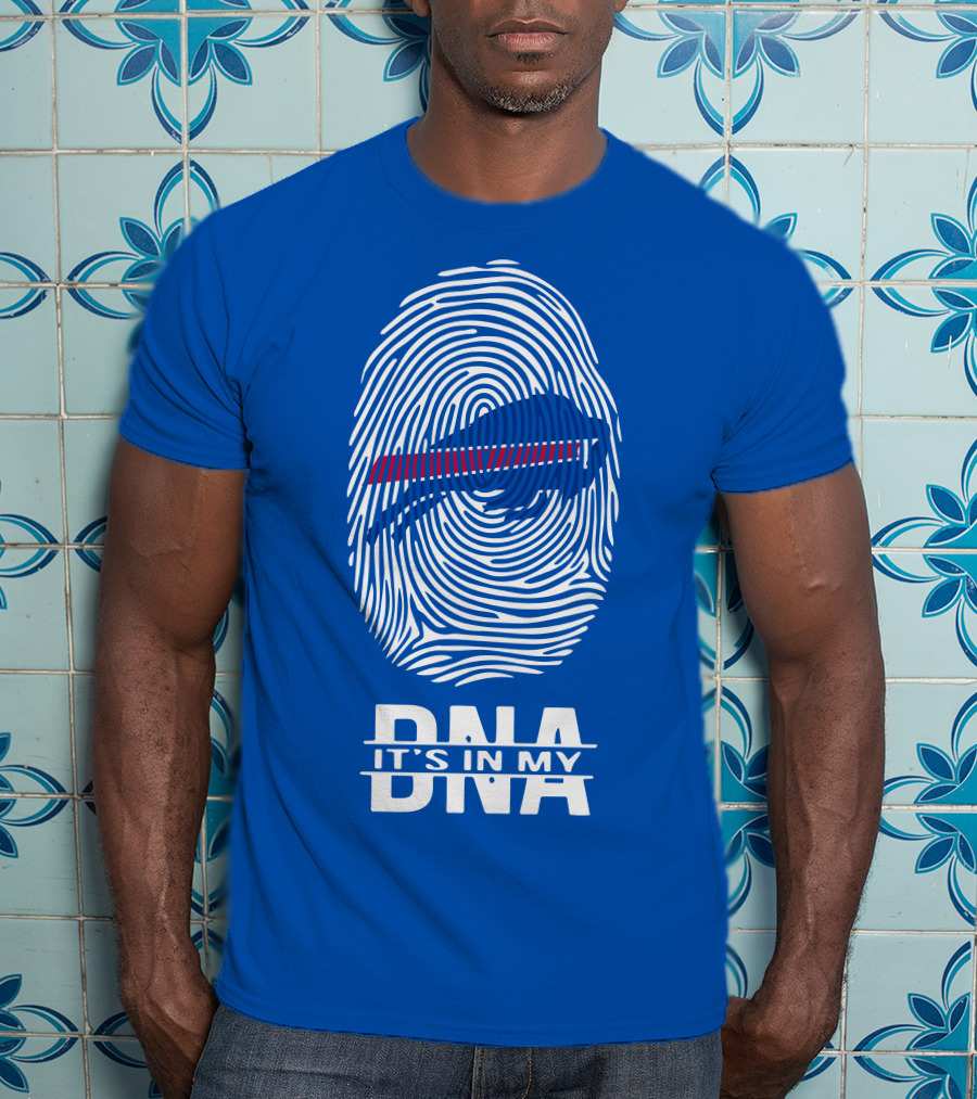 Buffalo Bills It's In My Dna Fingerprint T-Shirt
