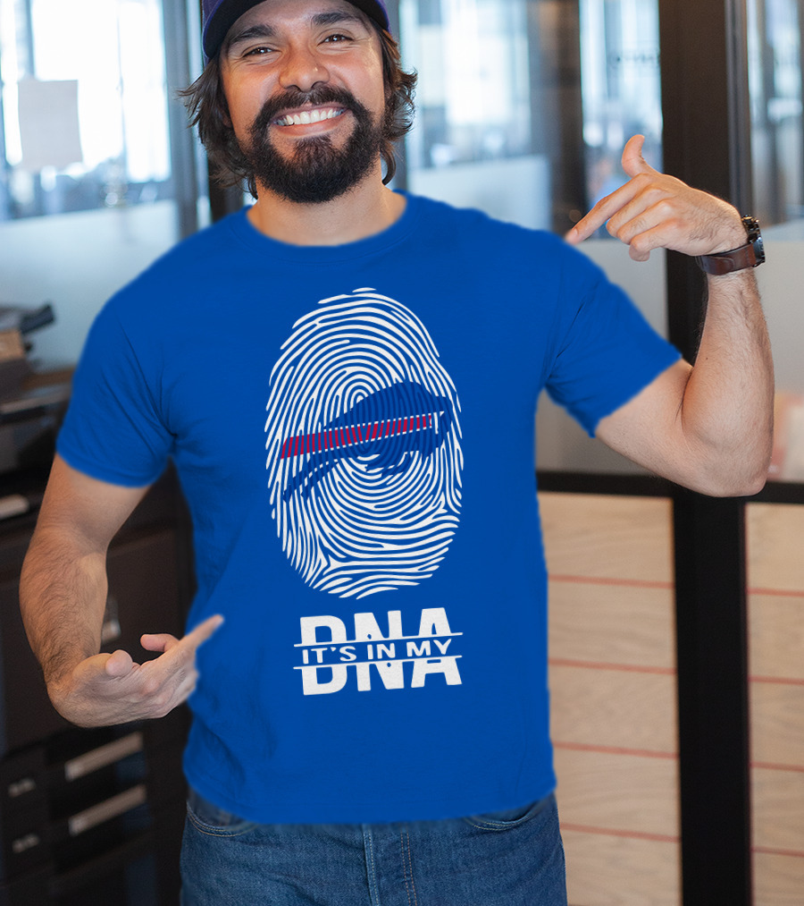 Buffalo Bills It's In My Dna Fingerprint T-Shirt
